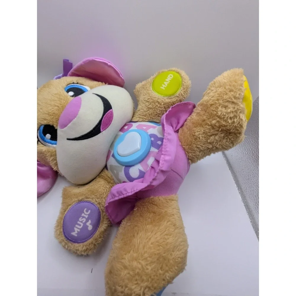 Fisher Price Laugh And Learn Smart‎ Stages Plush Sis Sings Colors FP Puppy Dog